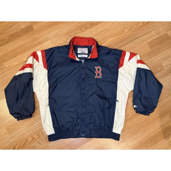 STARTER Other - Vintage 90s Boston‎ Red Sox Starter Full Zip Light Weight Windbreaker Jacket  XL